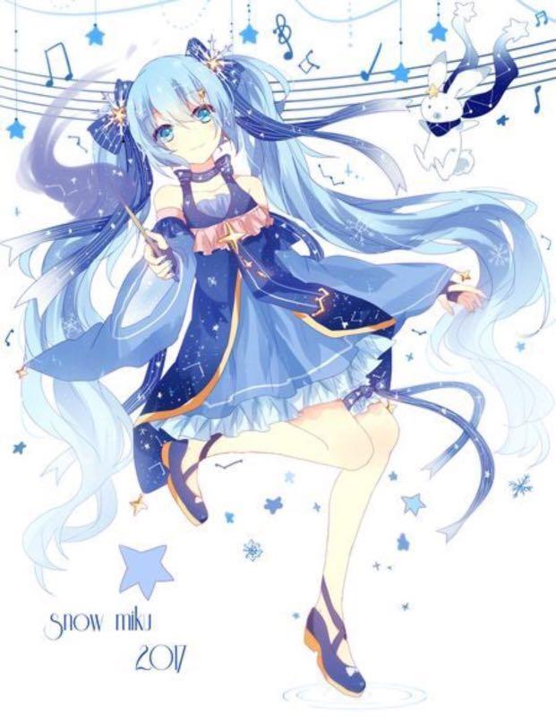 Snow Miku 17 Entertainment J Pop On Carousell