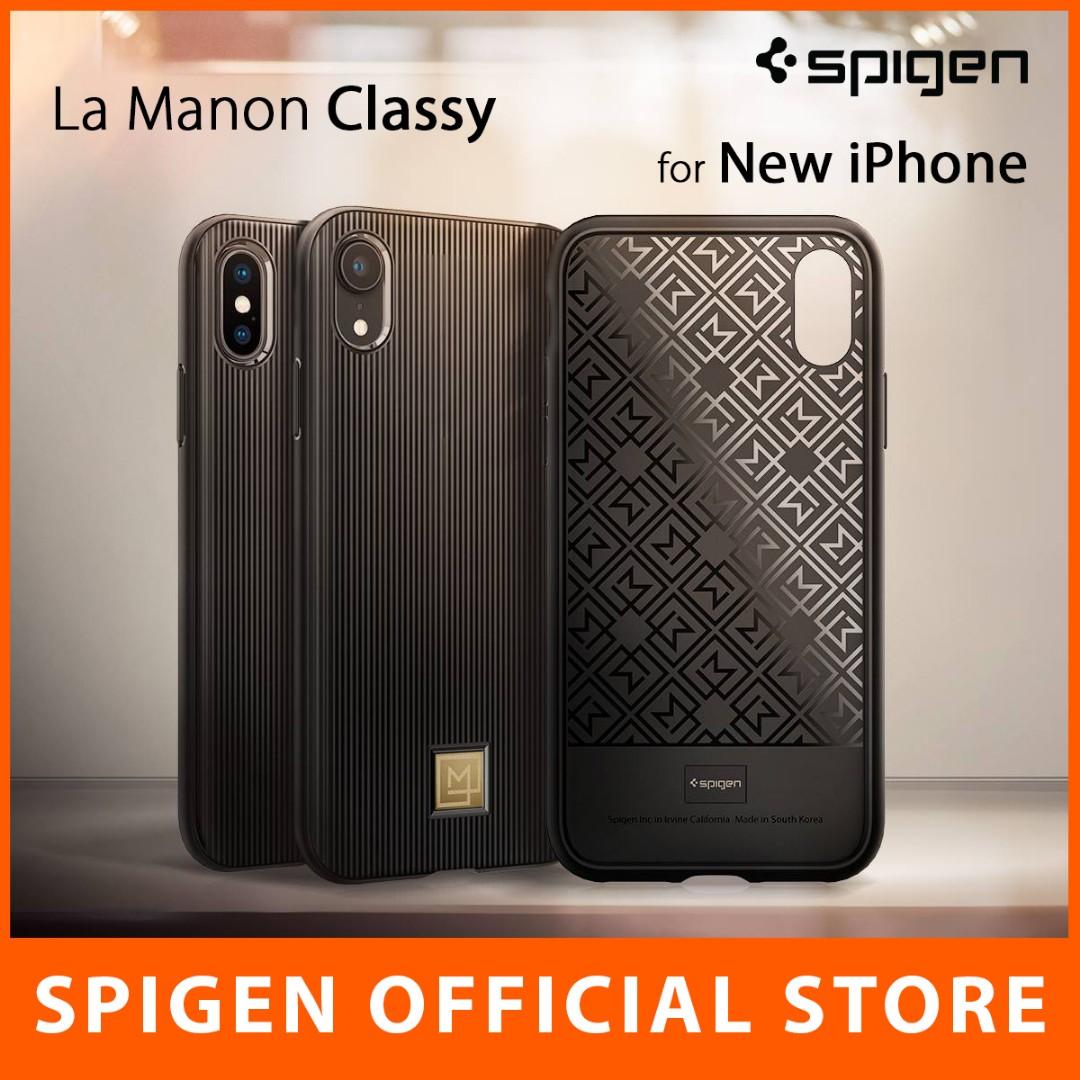 Spigen Iphone Xs Max Xs Xr La Manon Classy Series Case Mobile