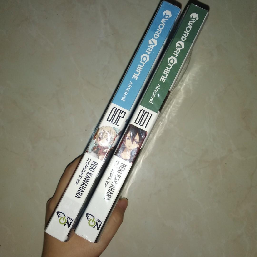 Sword Art Online Aincrad 1 & 2 (Category: Comics & Manga) located in Manila. Submitted by oops.mnl (Listing ID 203154120, Image 3). Description: 600 for 2 books (sold only as set) Good as new Plastic-covered since day 1 #sweldojan.