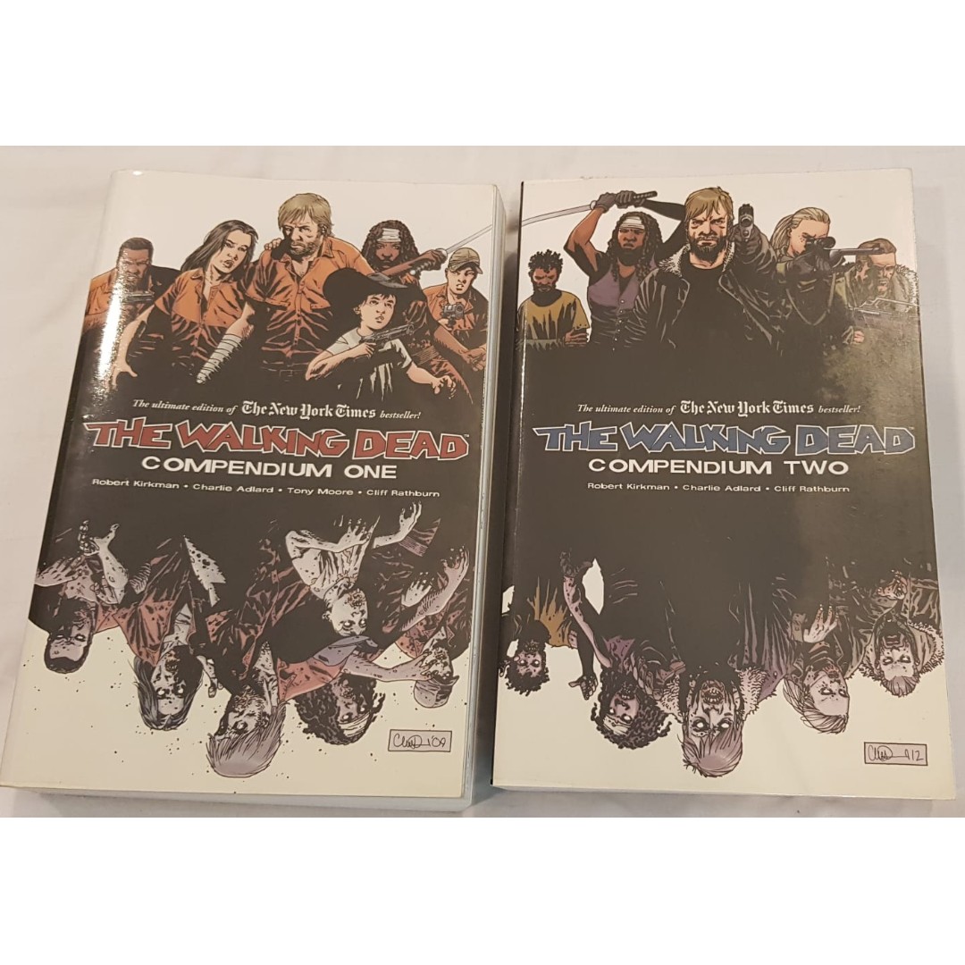 The Walking Dead Compendium 1 2 Tpb Books Stationery