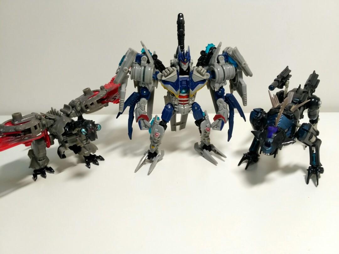 Transformers Movie Bundle - ROTF Soundwave and Ravage, DOTM Laserbeak ...