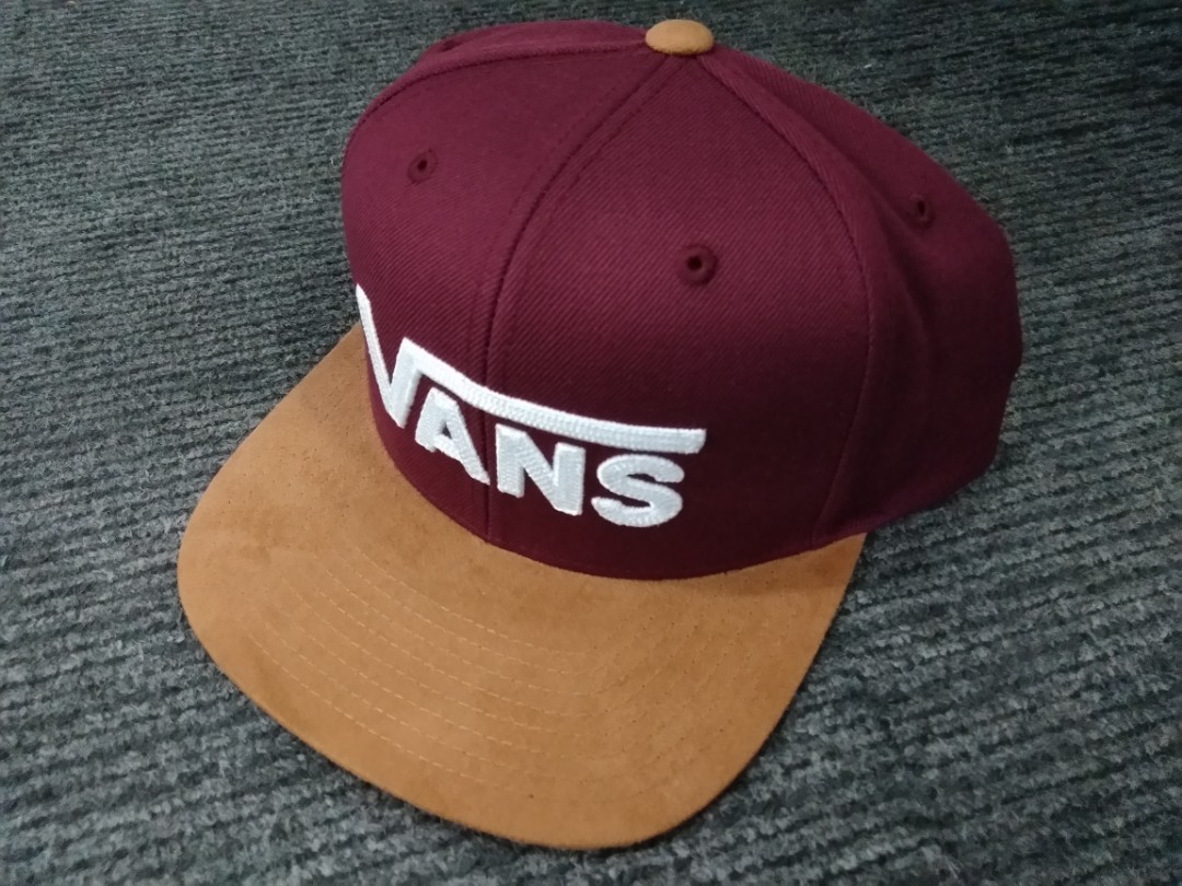 vans cap red