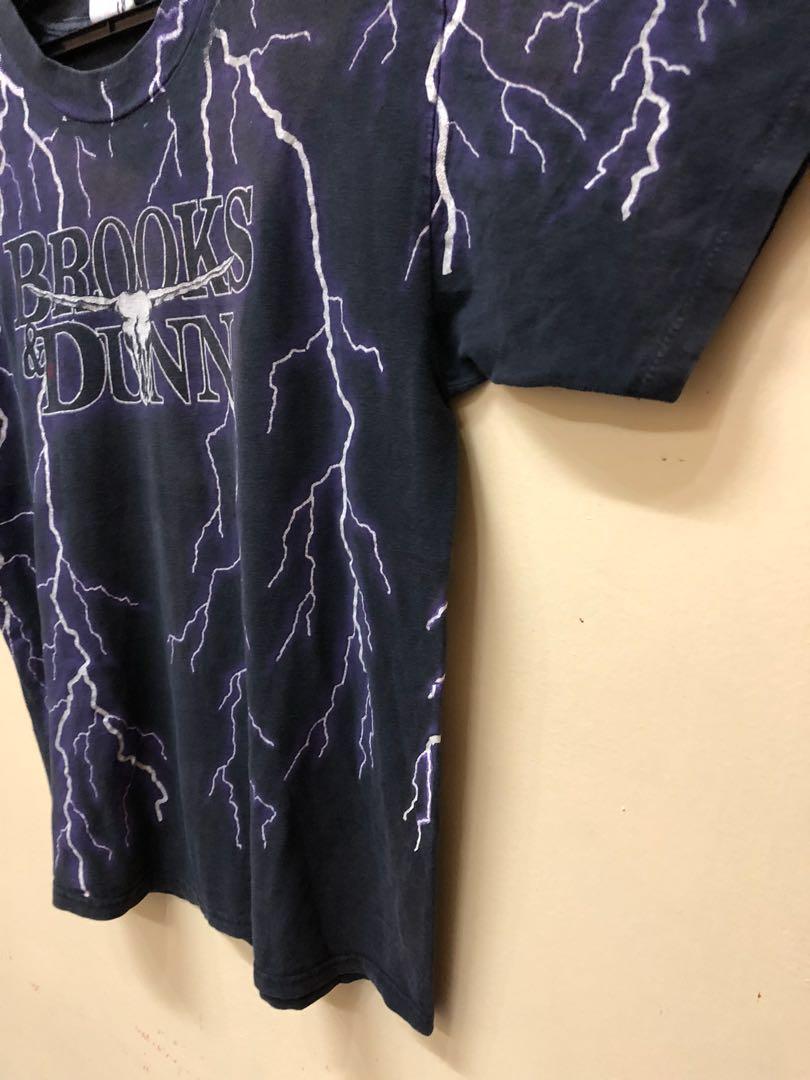 Vintage 90s Brooks and Dunn Electric rodeo tshirt Men s Fashion