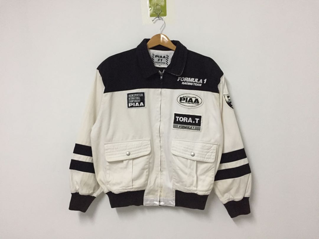 Vintage Piaa Motorsport Bomber Jacket, Men's Fashion, Coats