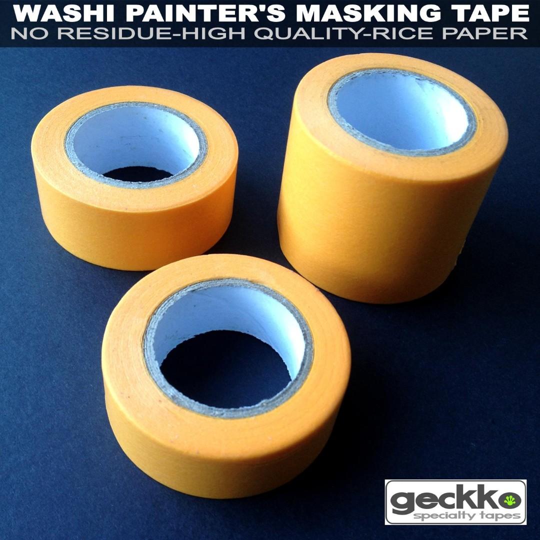 WASHI PAINTER’S MASKING TAPE by Geckko Specialty Tapes, Hobbies & Toys