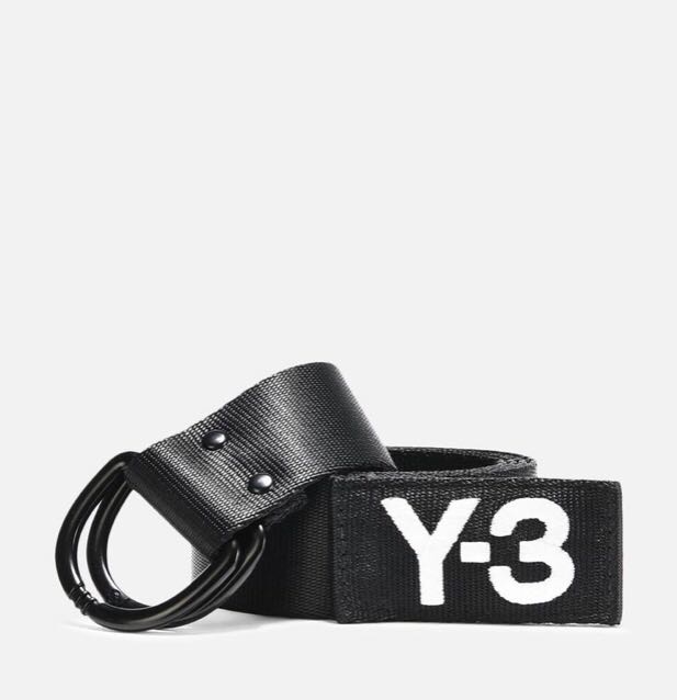y3 belt white