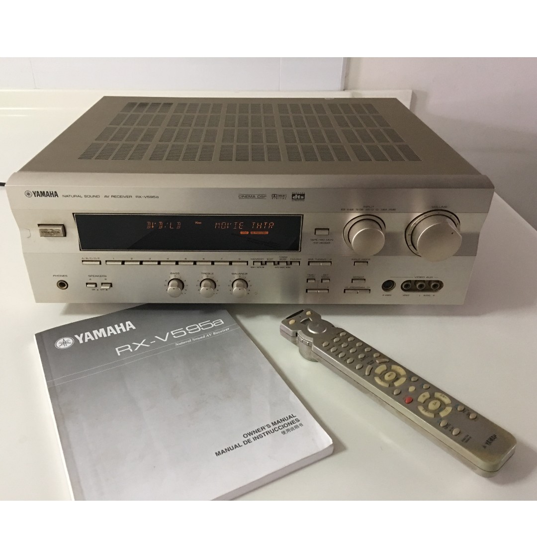 Yamaha RXv595a AV Receiver, Audio, Other Audio Equipment on Carousell