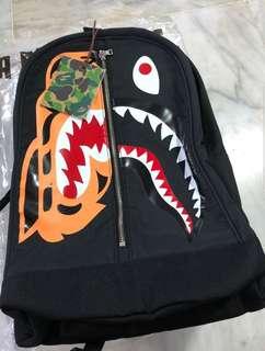 Buy BAPE Aurora Shark Day Pack 'Black' - 1I30 189 022 BLACK