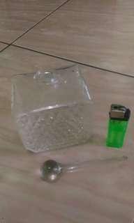 Botol minuman kristal