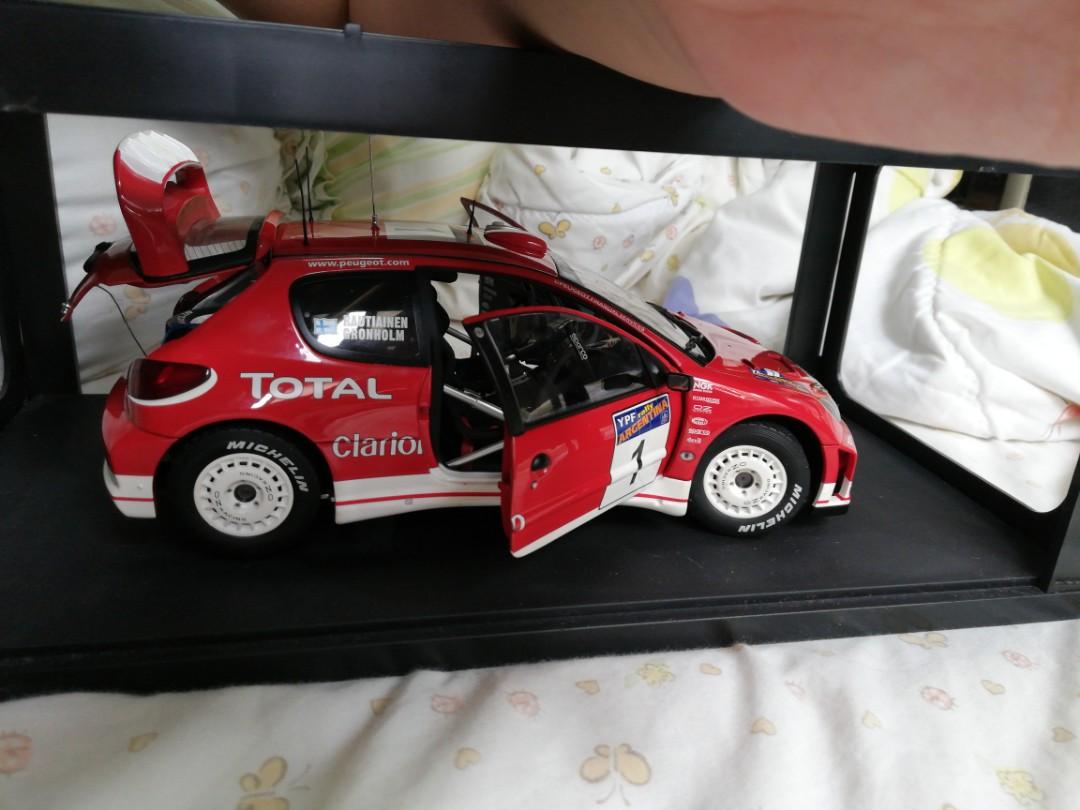 1:18 Autoart racing division Peugeot 206 WRC, Hobbies  Toys, Toys  Games  on Carousell