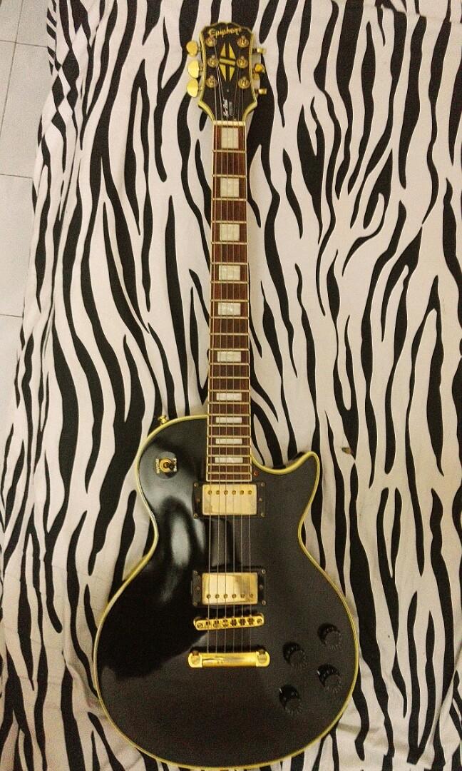 Epiphone les paul custom top made in korea