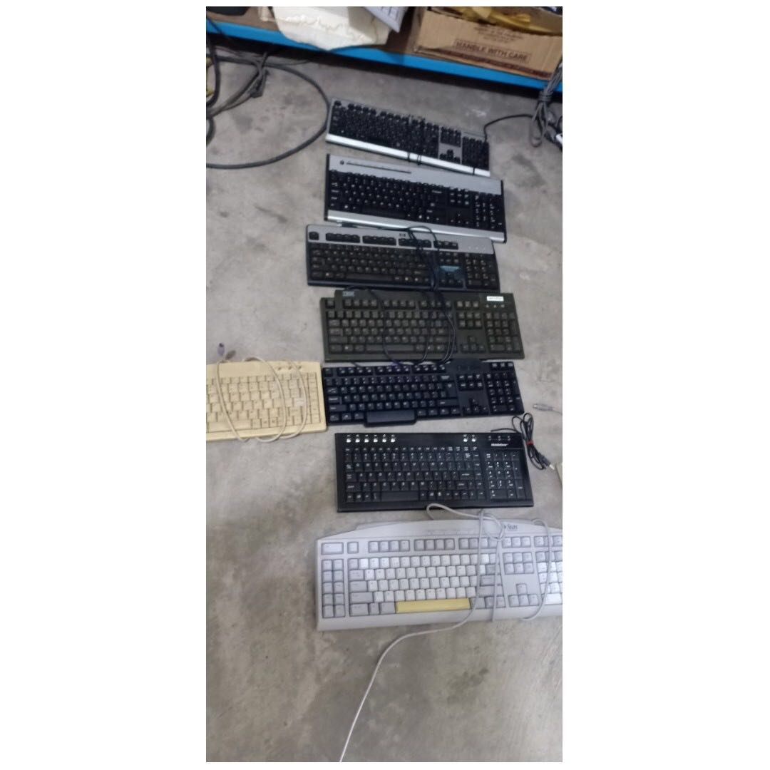 32pcs Keyboard different brand in Angeles Pampanga, Computers & Tech