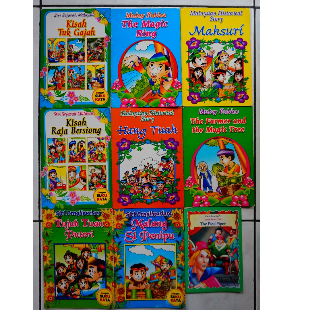 8 Malay Fables In English Or Malay 1 Story Book Books Stationery Children S Books On Carousell