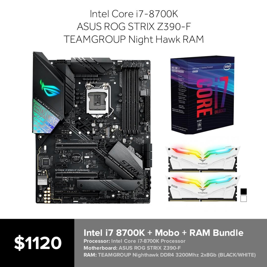 I7 8700k motherboard combo 2025