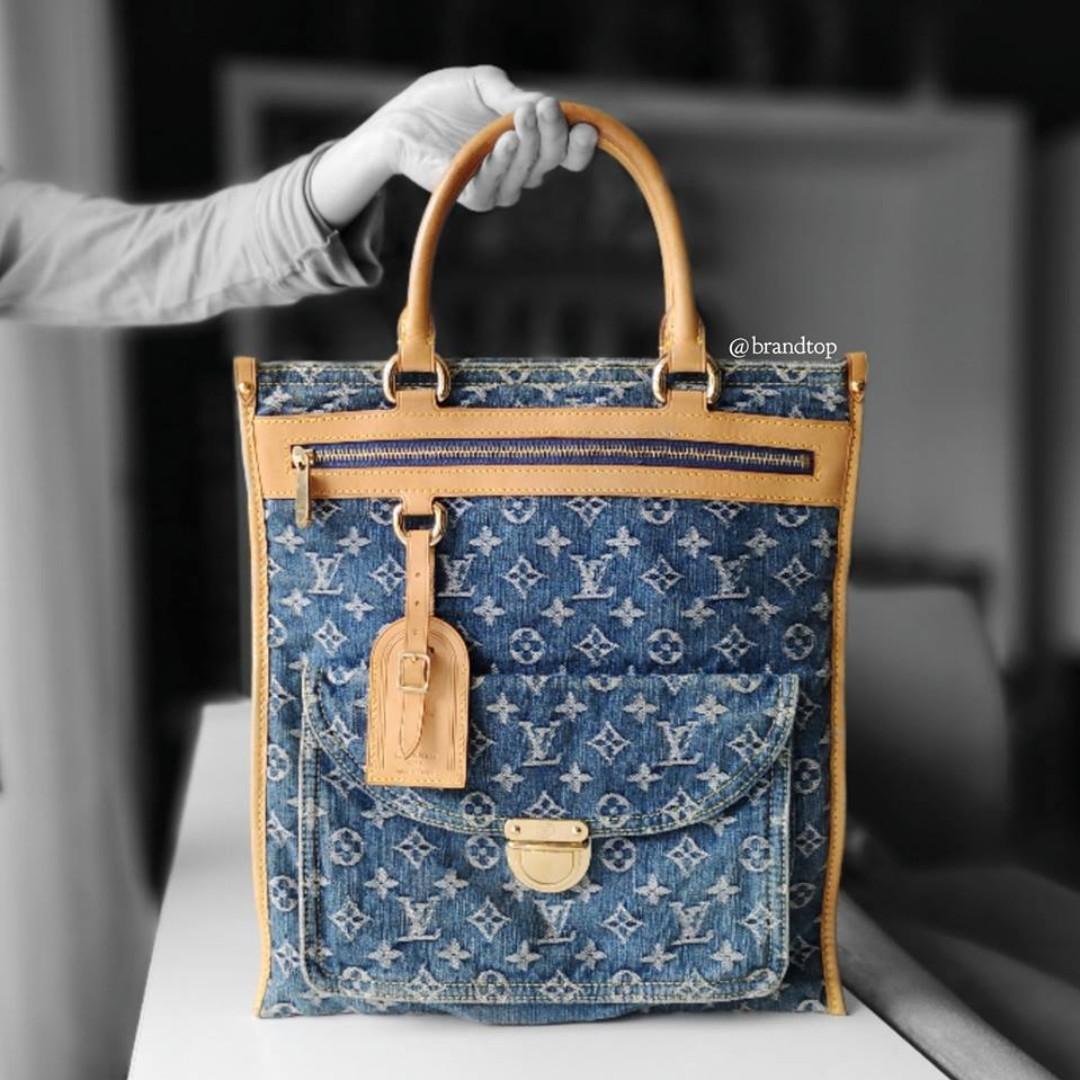 Louis Vuitton Denim, Luxury, Bags & Wallets on Carousell