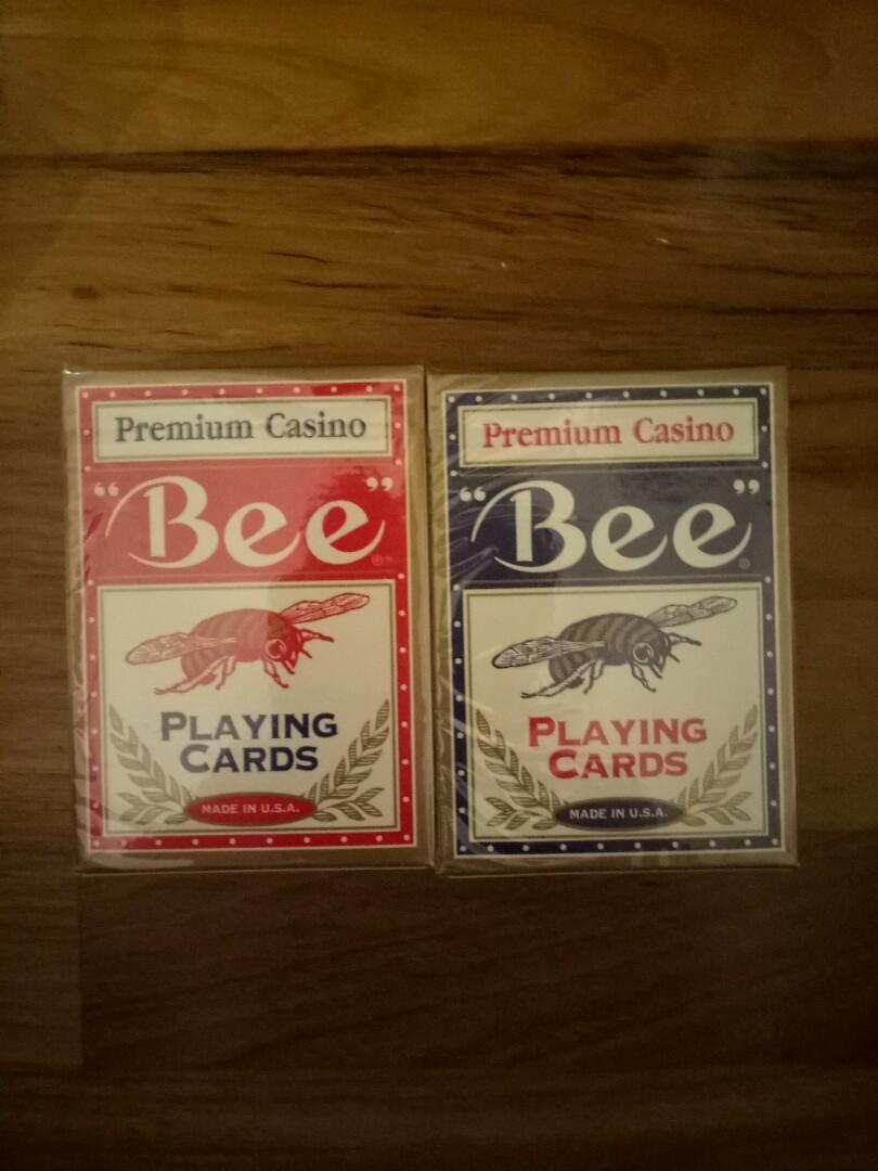 Bee playing card, Hobbies & Toys, Toys & Games on Carousell