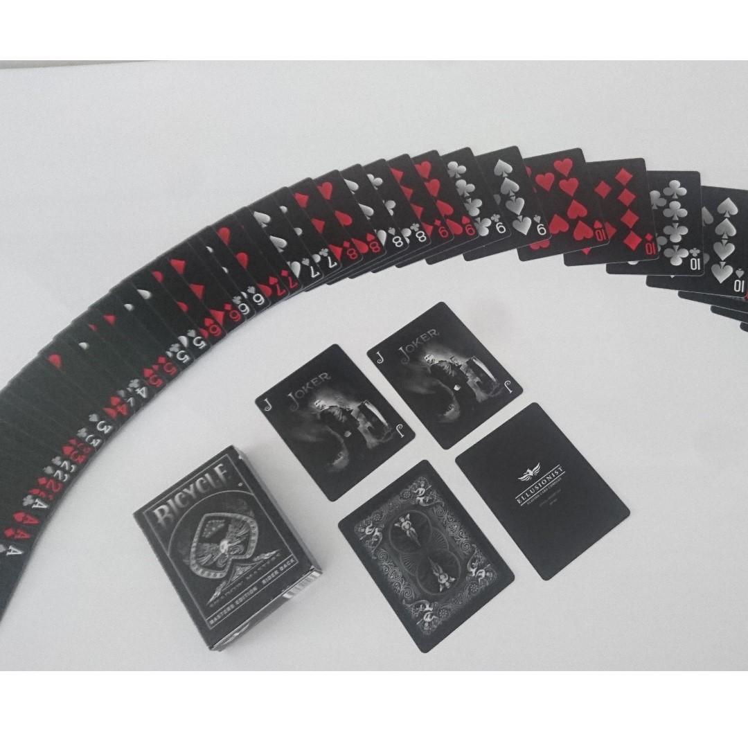 BICYCLE SHADOW MASTERS EDITION PLAYING CARDS Hobbies Toys Toys Games on Carousell