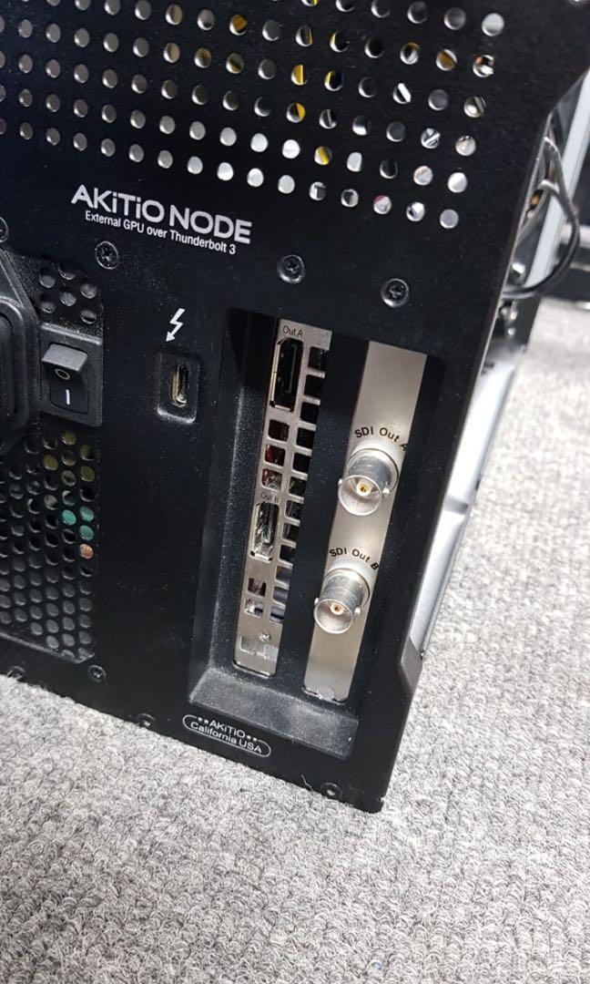 Black Friday year end sale! Akitio Node Thunderbolt 3 External PCIe Box