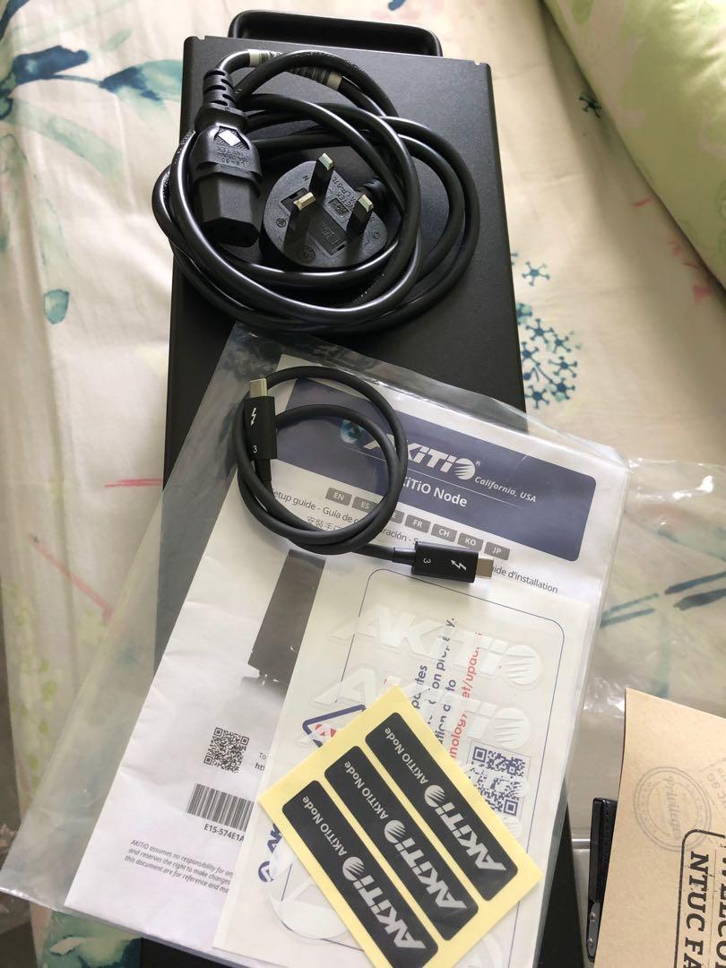 Black Friday year end sale! Akitio Node Thunderbolt 3 External PCIe Box