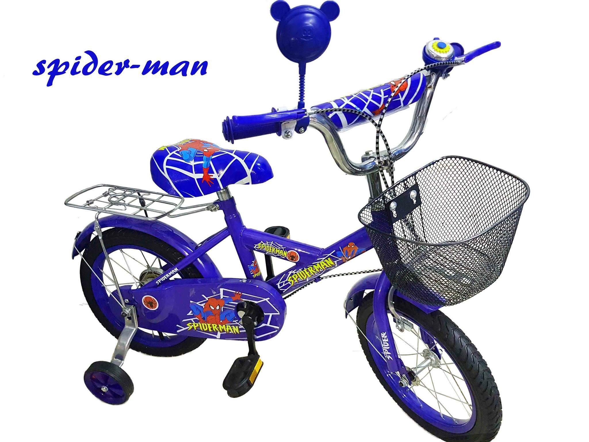 spiderman training bike