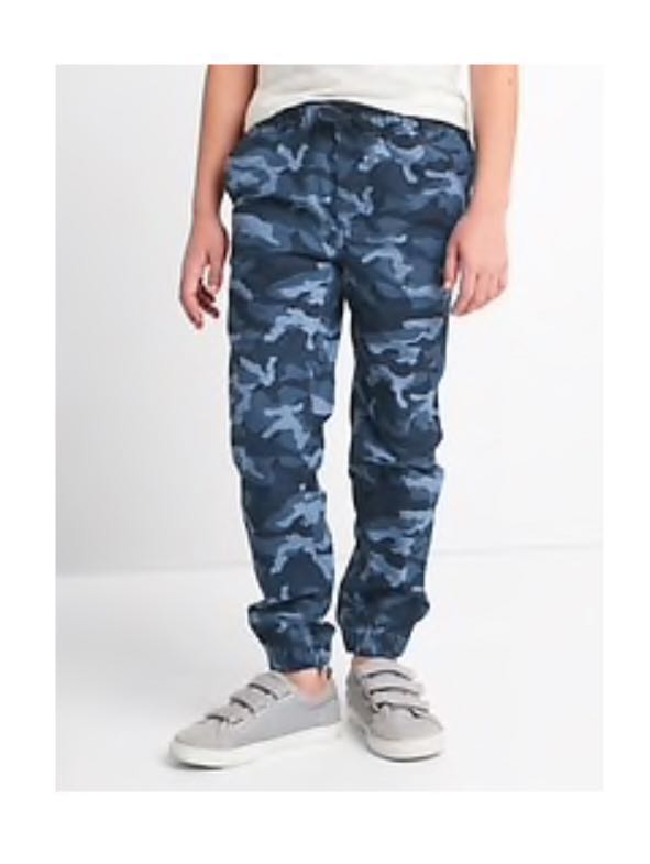 blue camo sweatpants