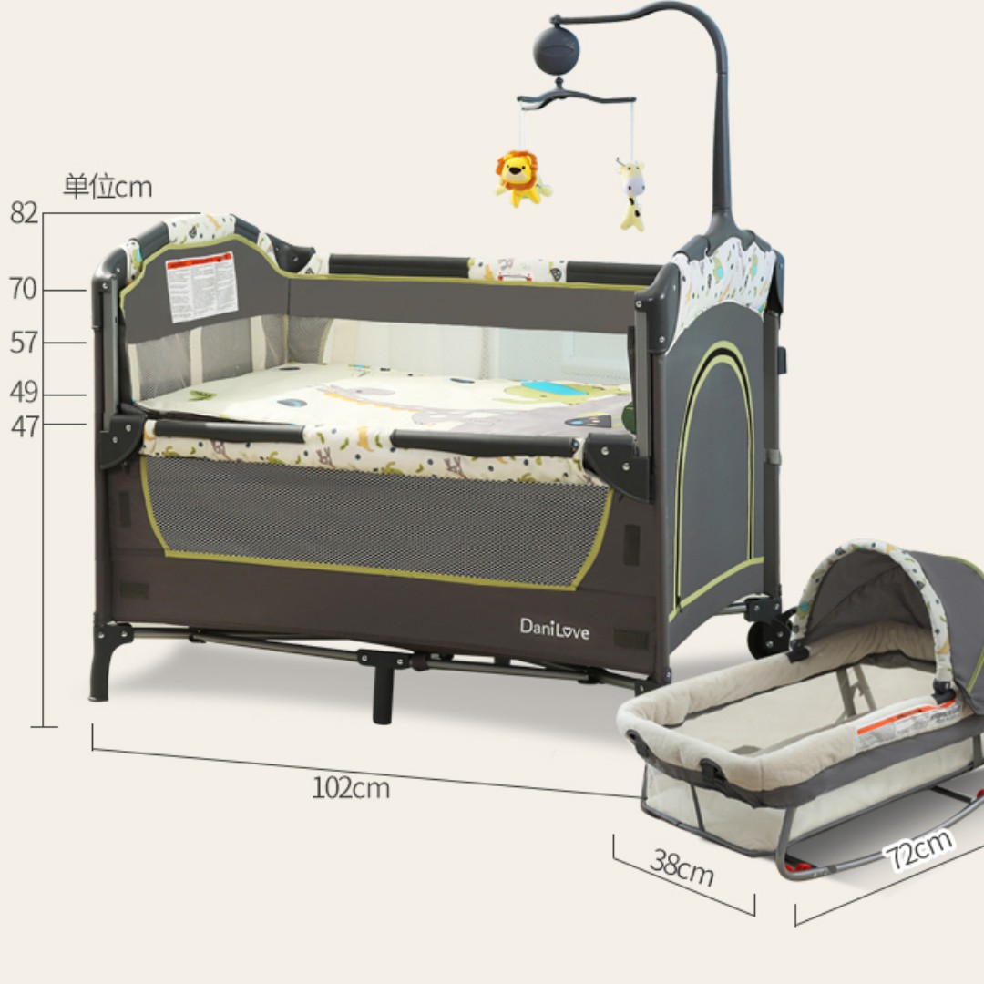 BRAND NEW Korean Imported Multipurpose Baby Cot DaniLove