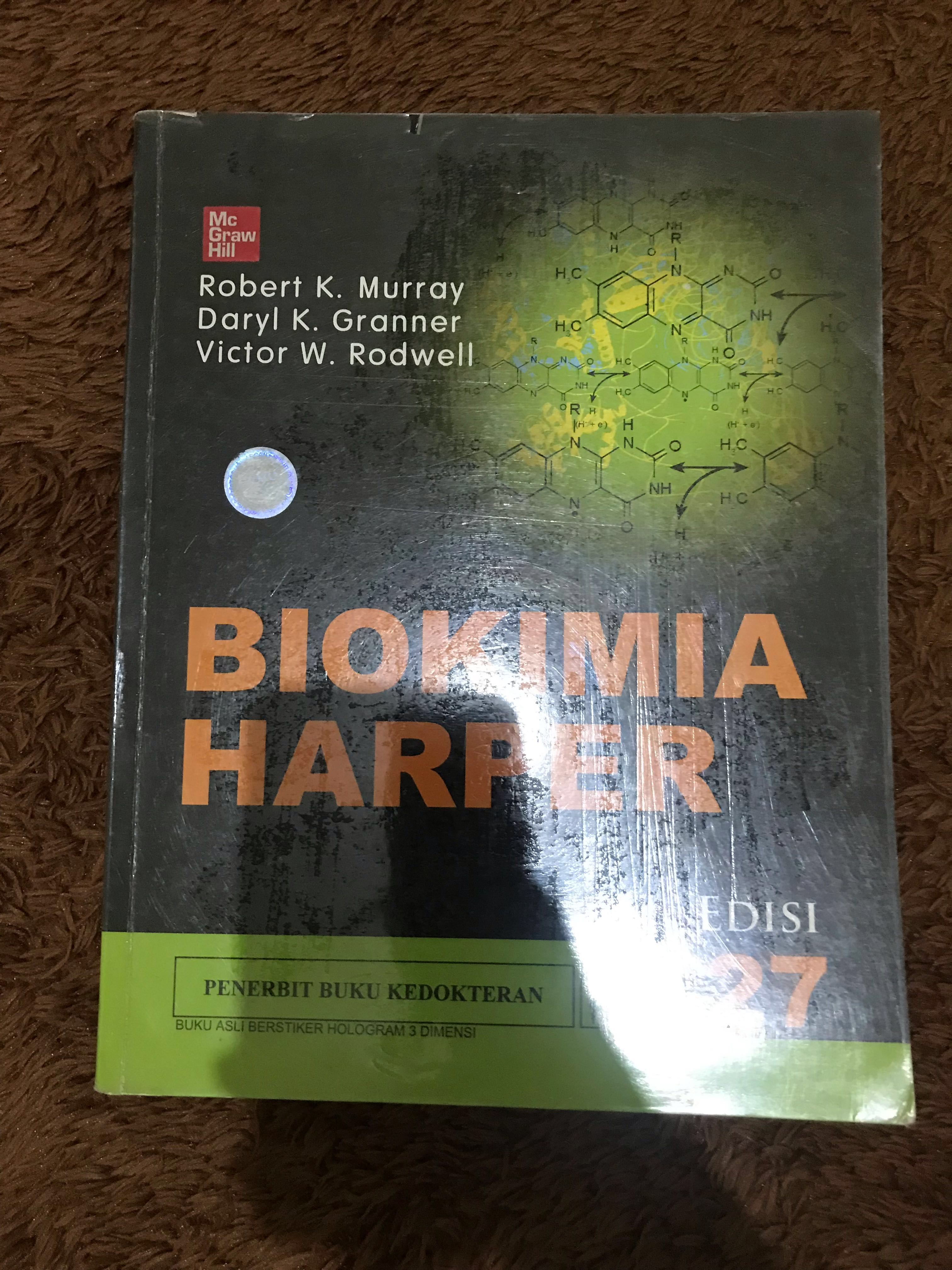 buku biokimia harper edisi 27 Books & Stationery Textbooks on Carousell