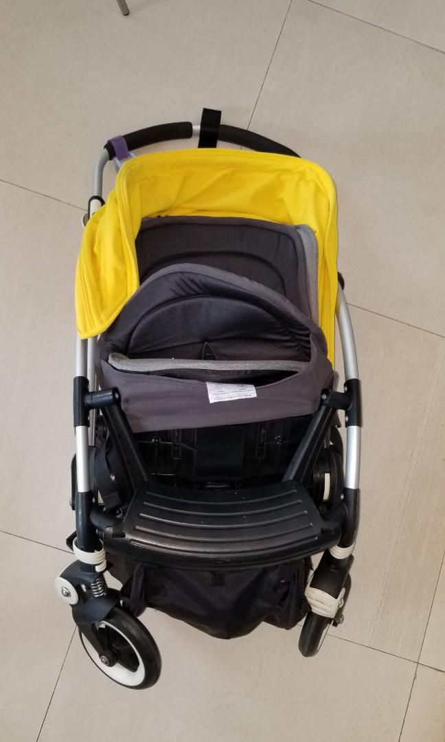 yellow baby strollers