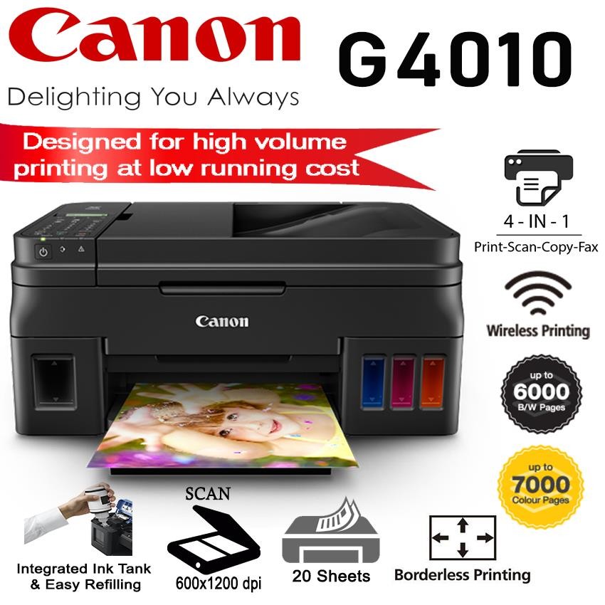 canon pixma g4010 price