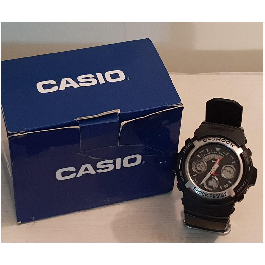 Casio aw cheap 590 manual
