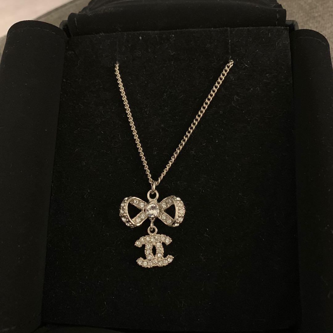 Chanel hot sale ribbon choker