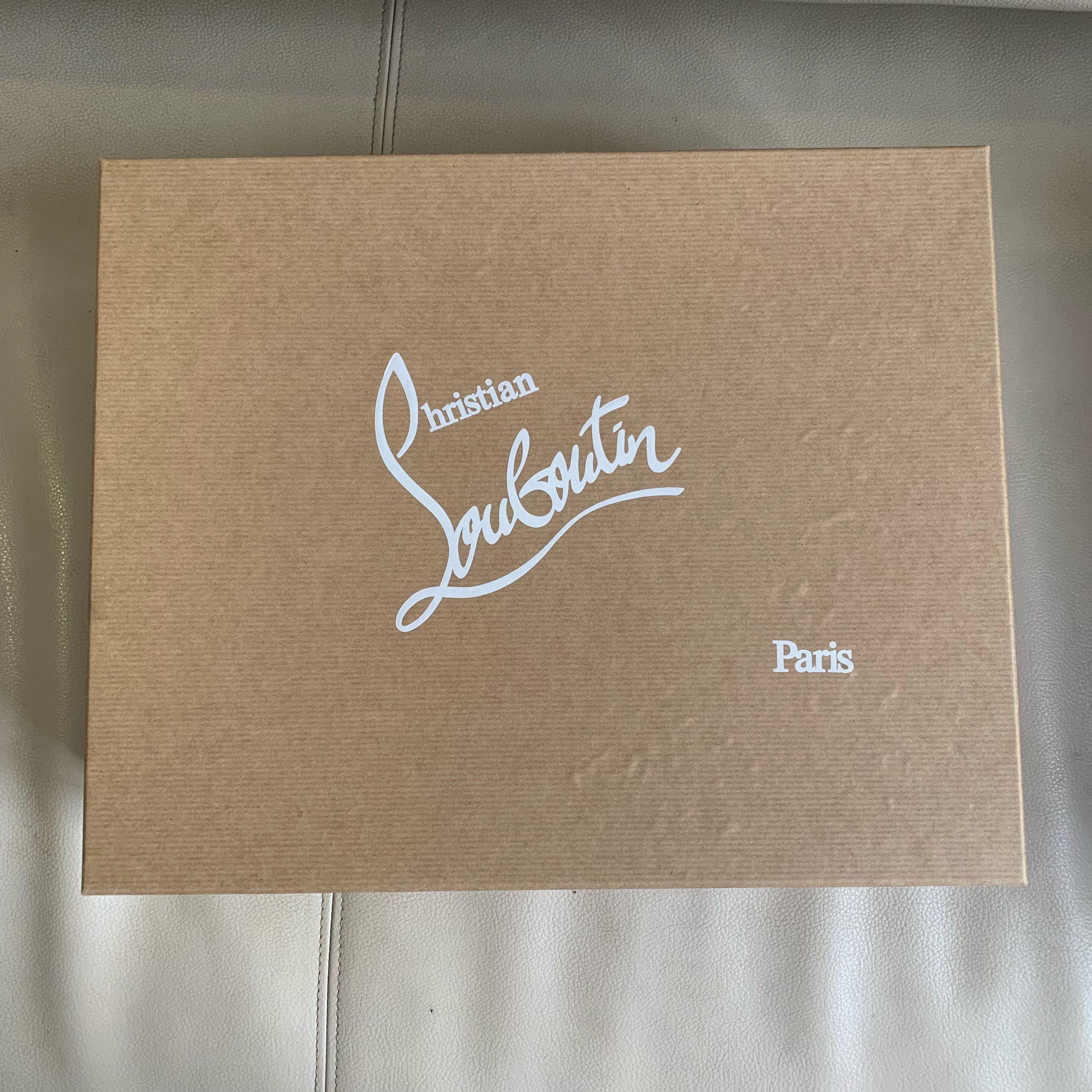 louboutin shoe box