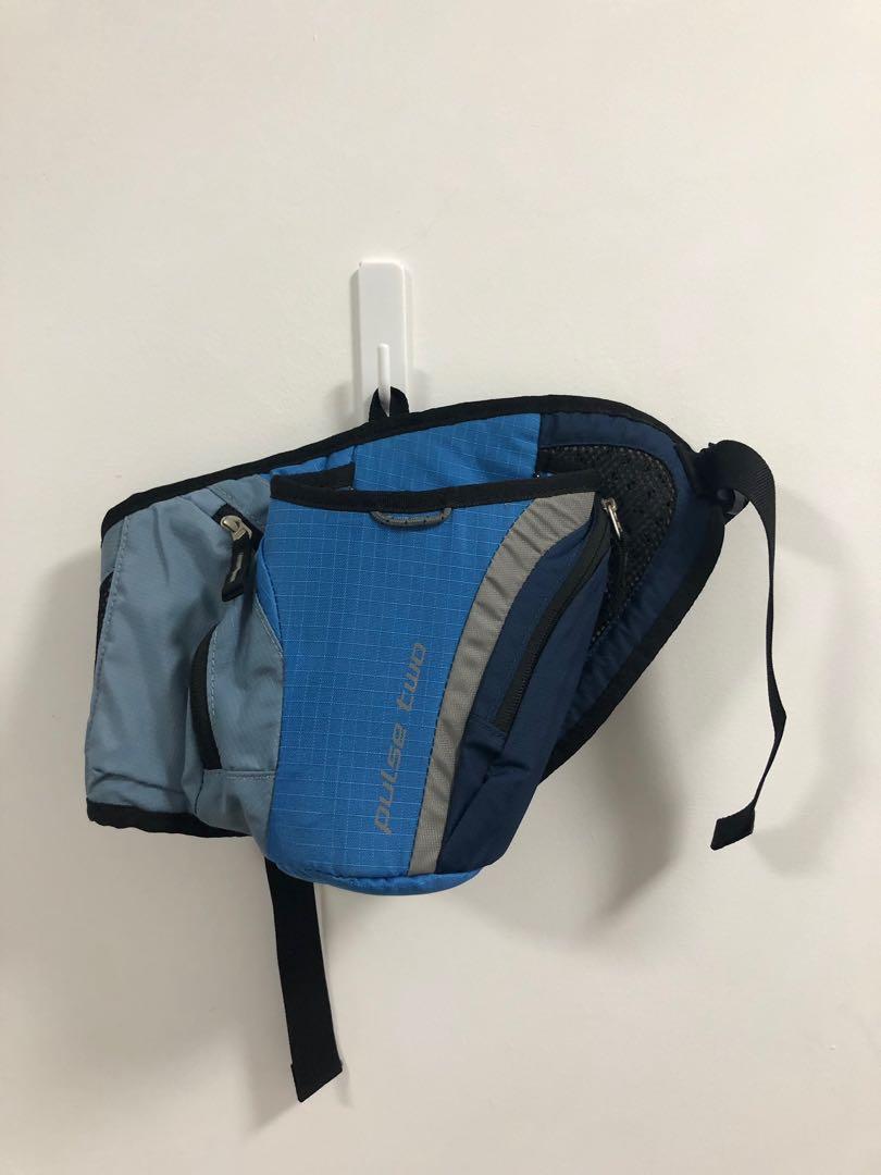 waist pouch with bottle holder