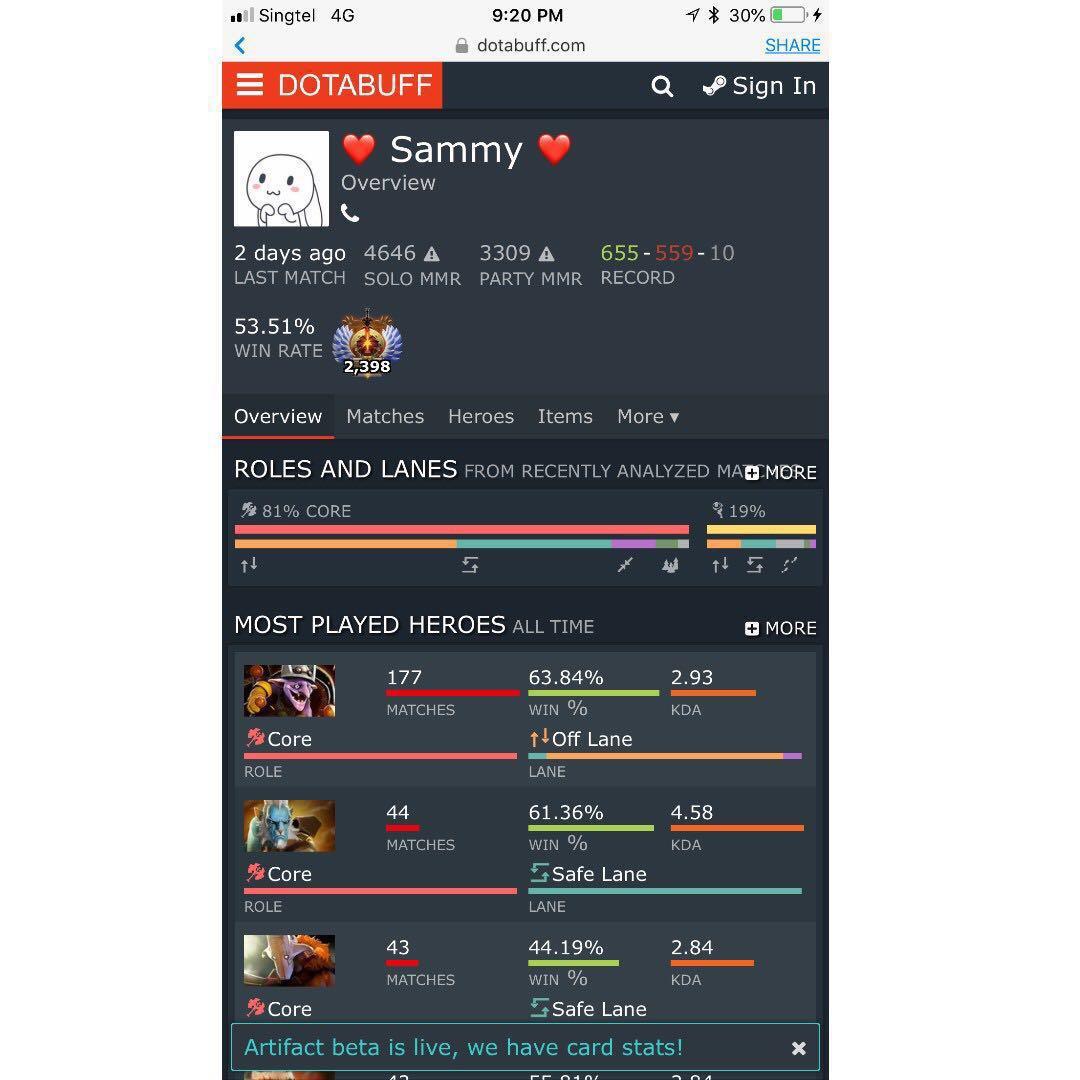 Dota 2 Leaderboard Account, Video Gaming, Gaming Accessories, Game