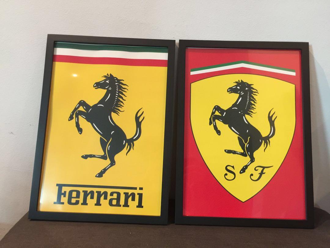 Ferrari Poster Design Craft Art Prints On Carousell