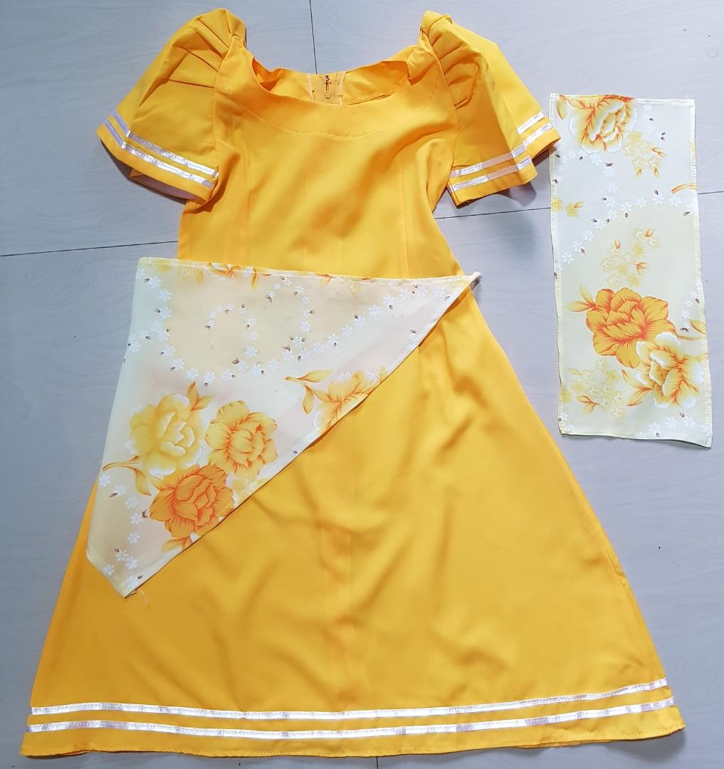 baby filipiniana dress