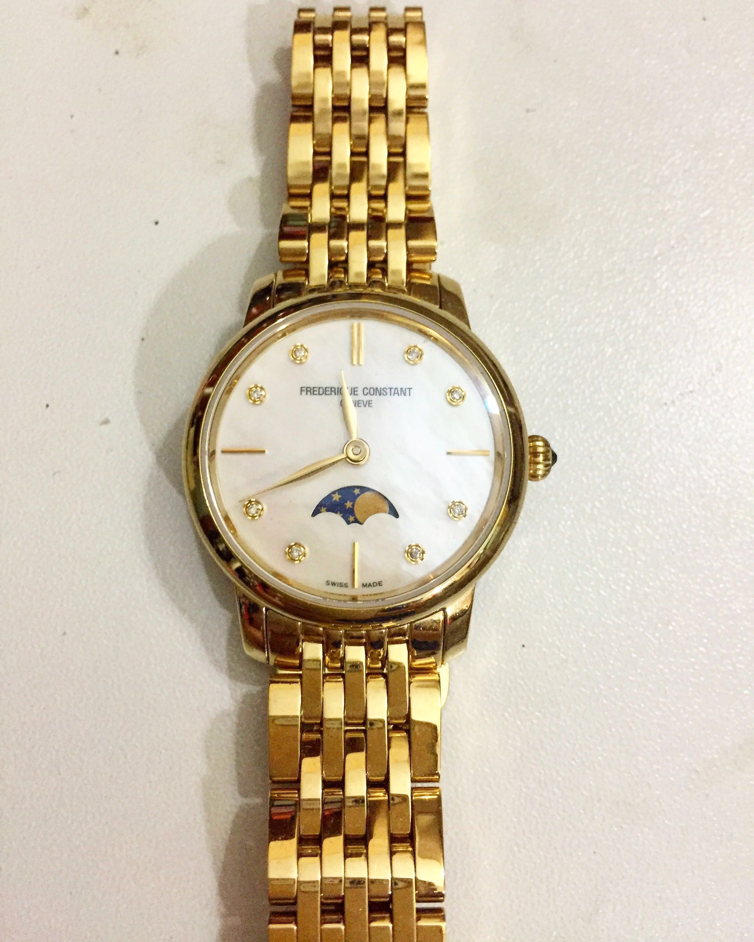 Frederique constant hotsell gold watch
