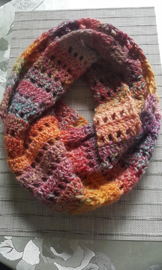 handmade infinity scarf