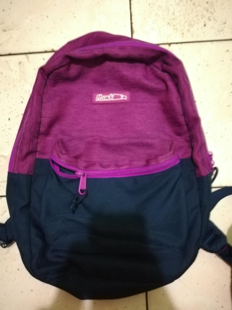 Hawk bag black and violet shop