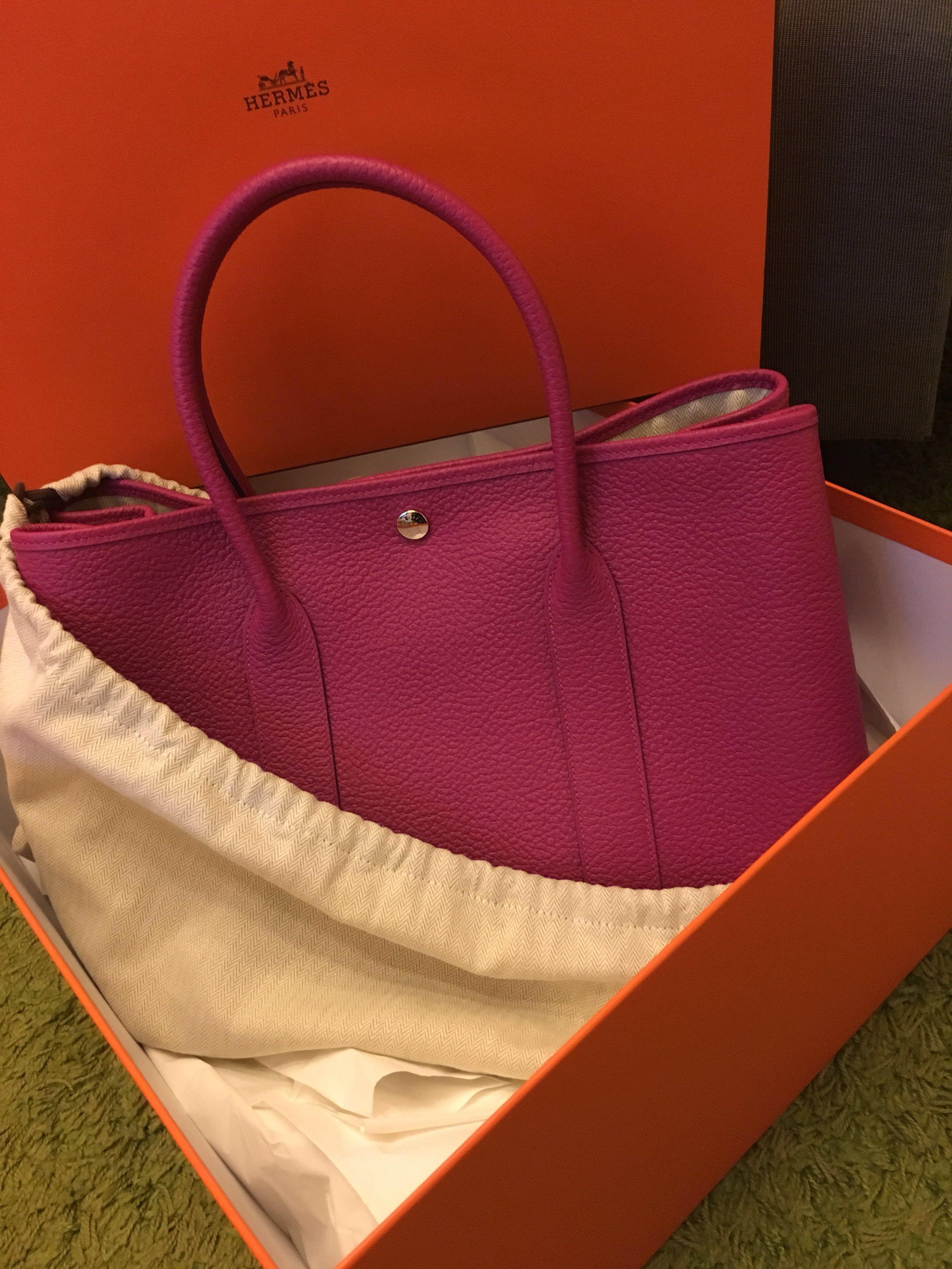 Hermes Garden Party 36, 名牌, 手袋及銀包 Carousell