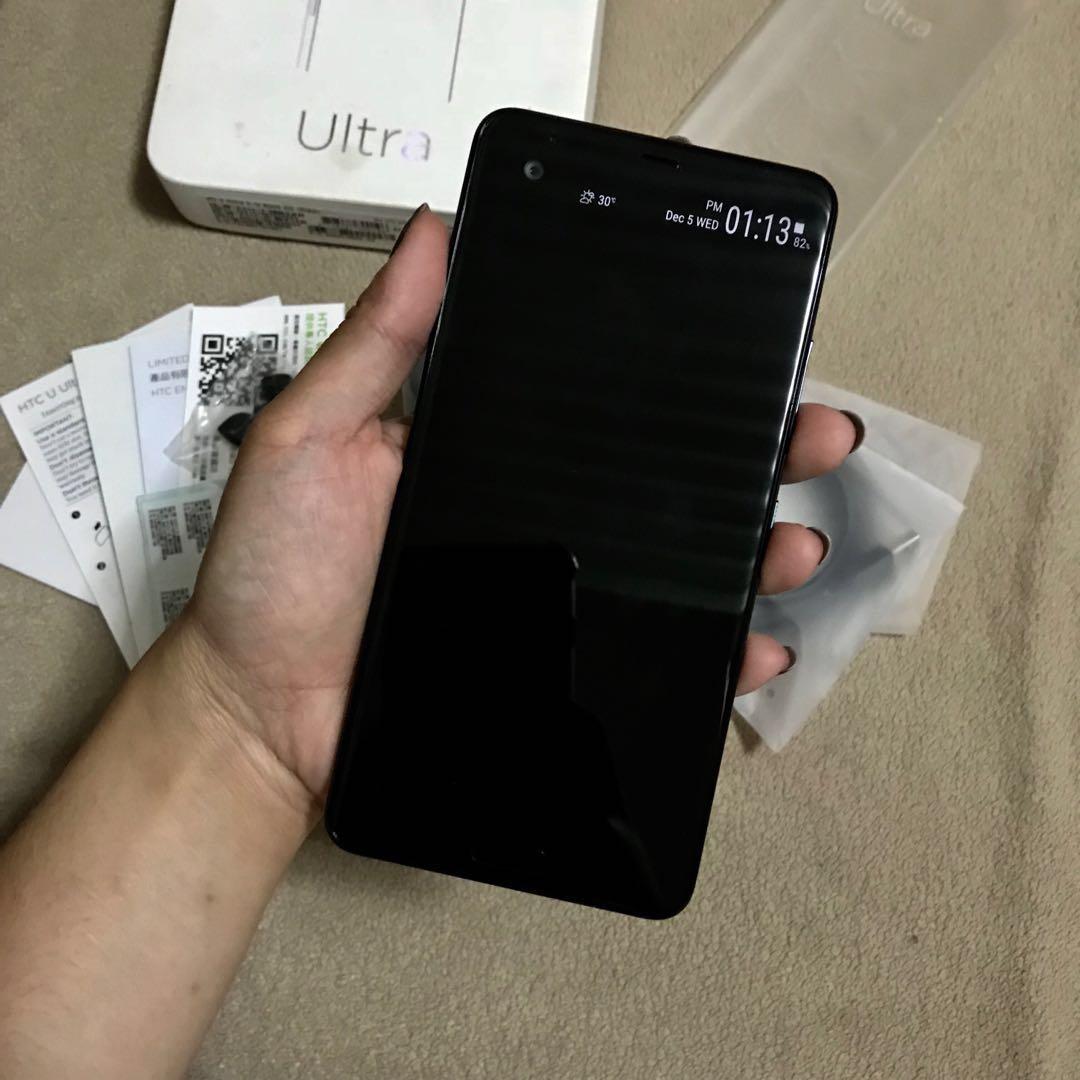 htc u ultra black oil mobile phones