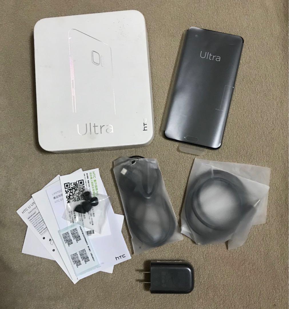 htc u ultra black oil