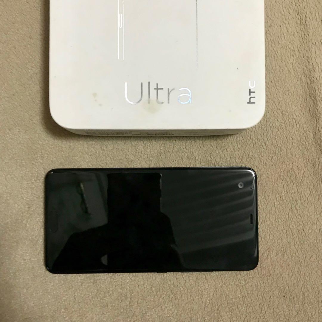 htc u ultra black oil