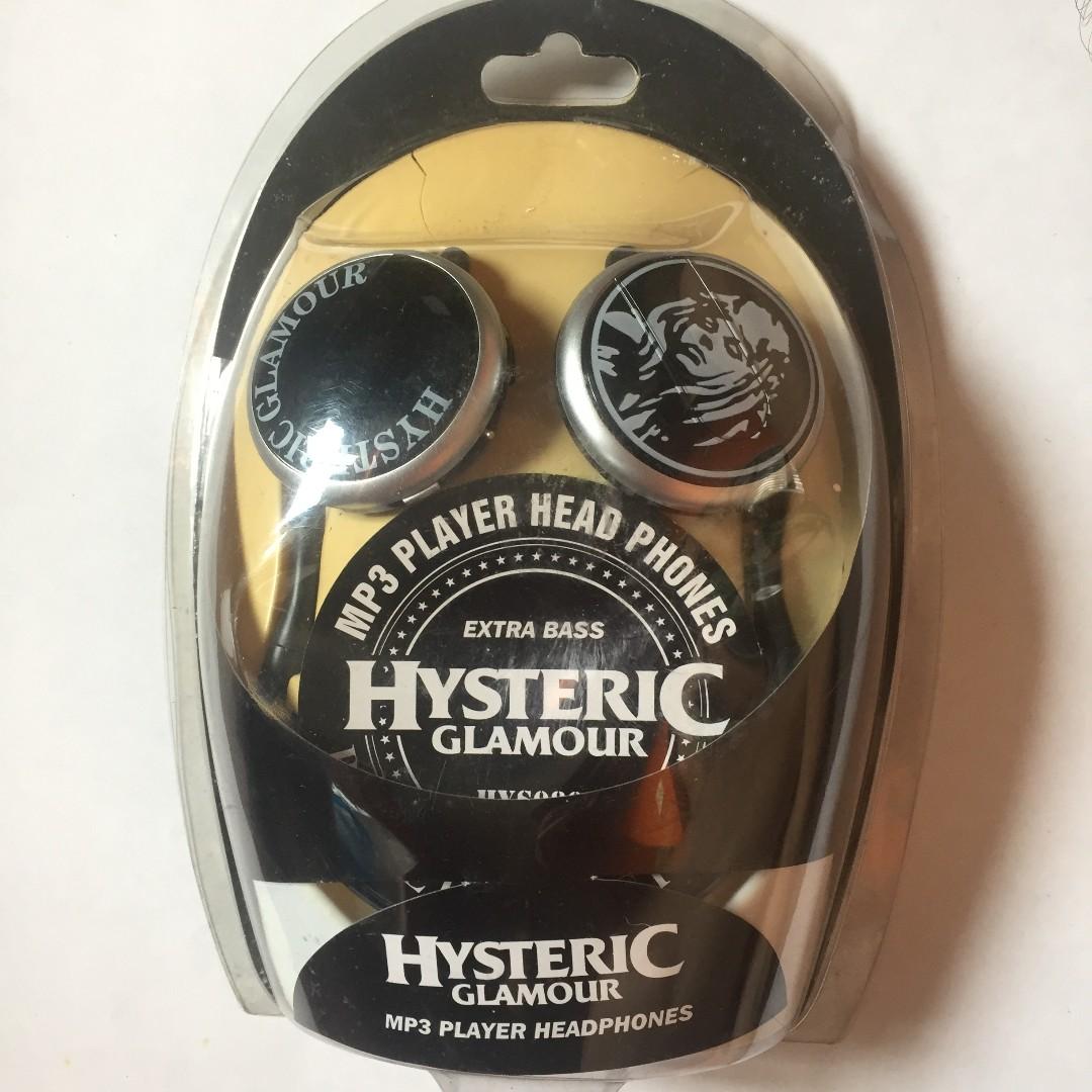 HYSTERIC GLAMOUR MP3 Player Head phones [直插卡用耳機/耳筒] X 耳環