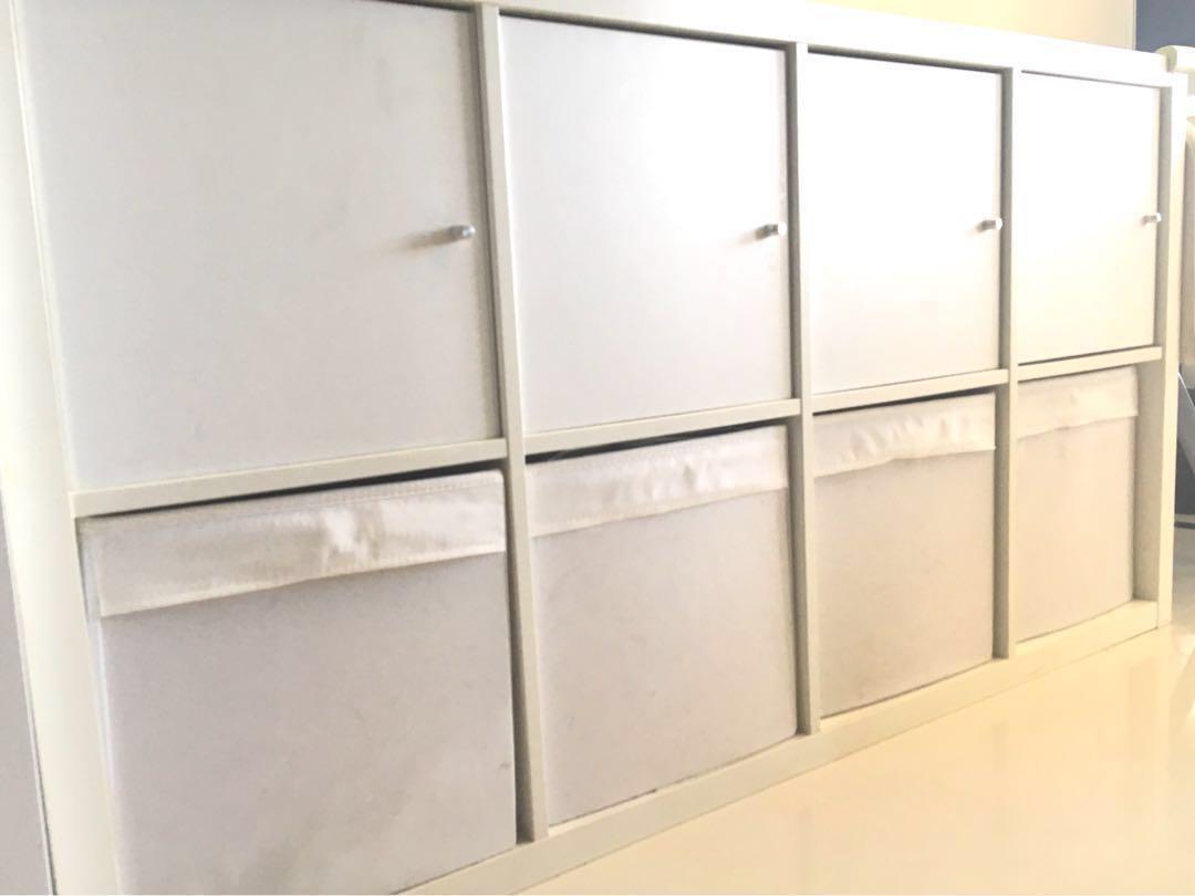 Ikea Kallax Cabinet Furniture Shelves Drawers On Carousell