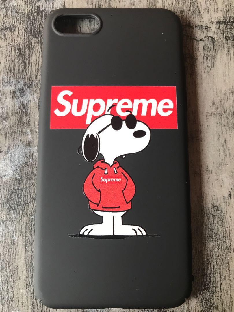 Iphone 7 Casing Supreme Snoopy Mobile Phones Tablets Mobile Tablet Accessories Cases Sleeves On Carousell