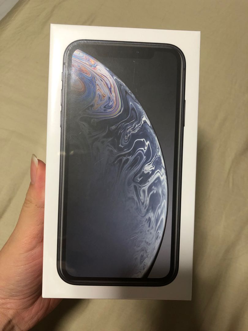 Iphone Xr Space Grey 128gb Brand New In Box Mobile Phones Tablets Iphone Iphone X Series On Carousell