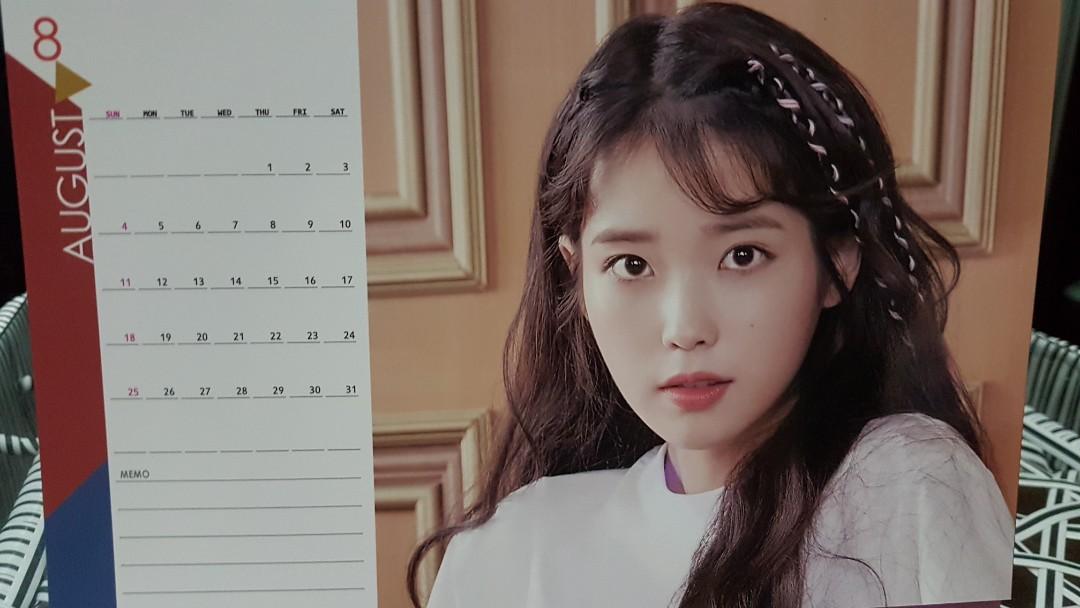 IU Calendar!, Hobbies & Toys, Memorabilia & Collectibles, KWave on