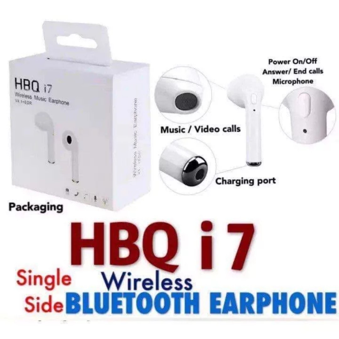 Hbq 17 sales wireless music earphone