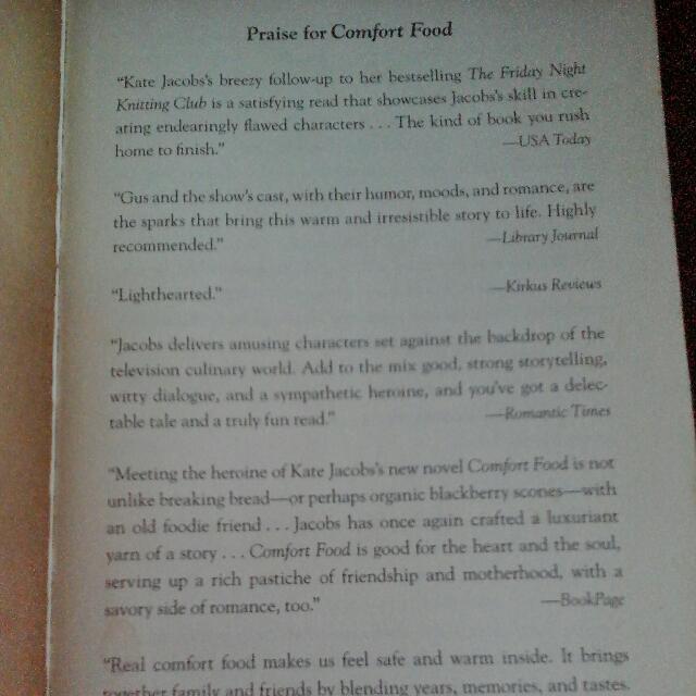 Kate Jacobs Popular Books Books Stationery Fiction On Carousell